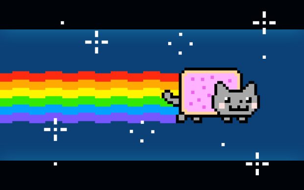 Nyan Cat Background HD.