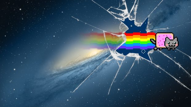 Nyan Cat HD Wallpaper.