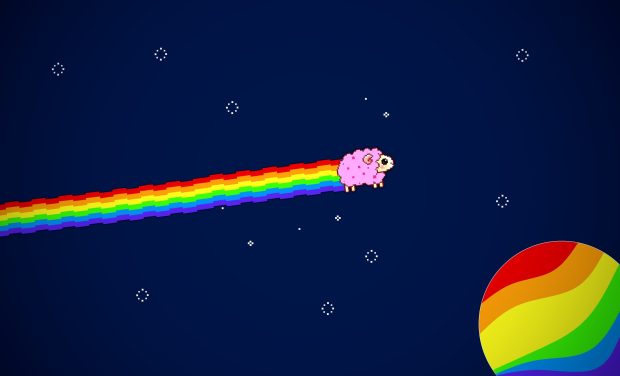 Nyan Cat Wallpaper Free Download.