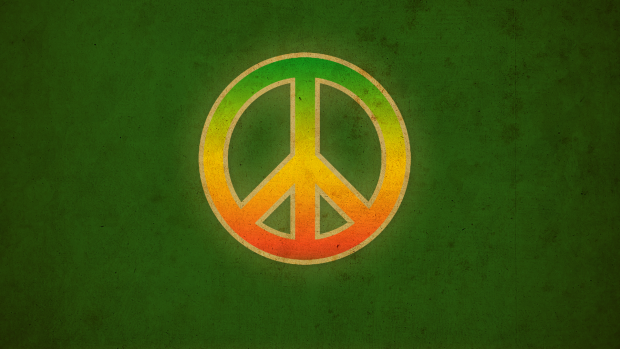 Peace Sign Desktop Wallpaper.