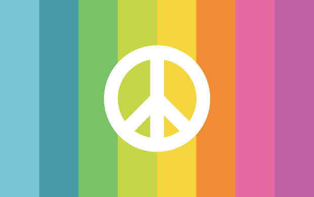 Peace Sign Wallpaper.