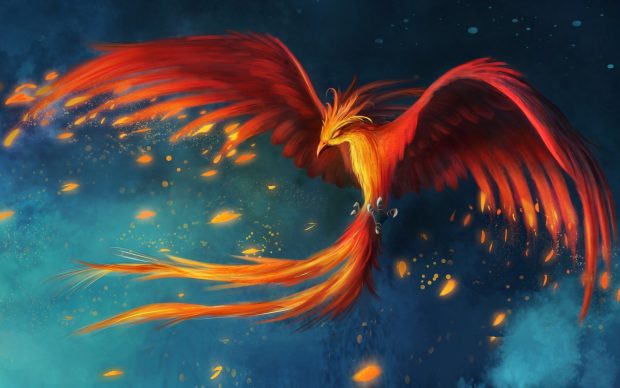 Phoenix Bird Wallpaper.