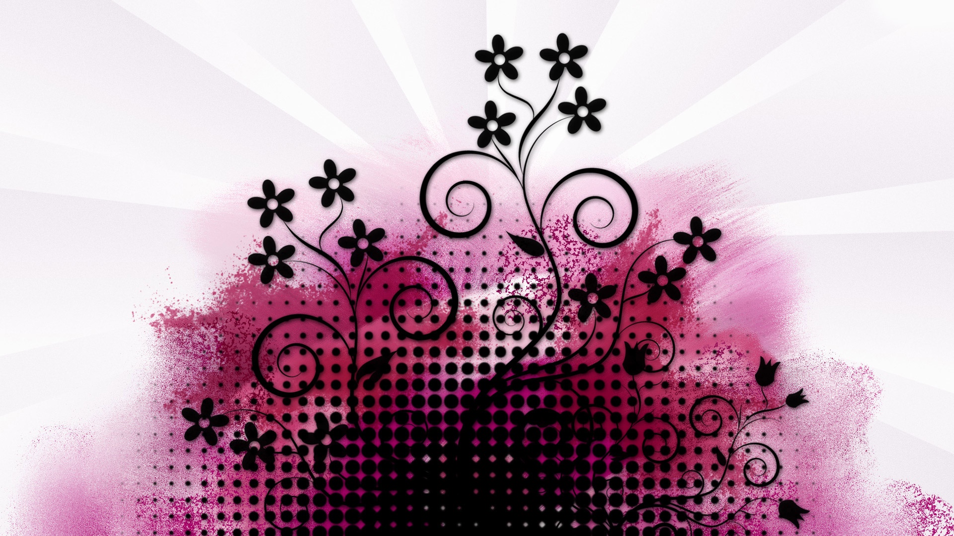 Pink And Black Desktop Backgrounds