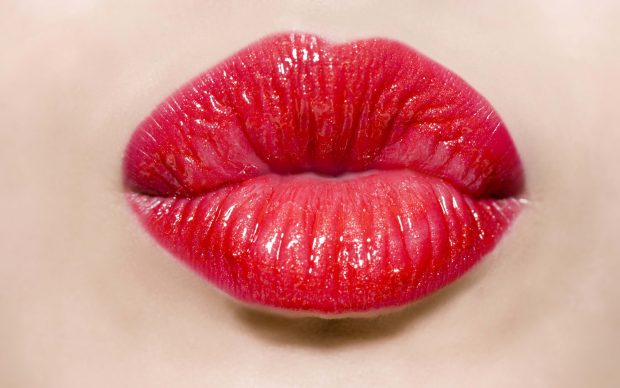 Red Lips Backgrounds.