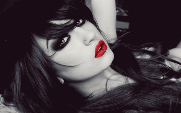 Red Lips Photo Download Free.