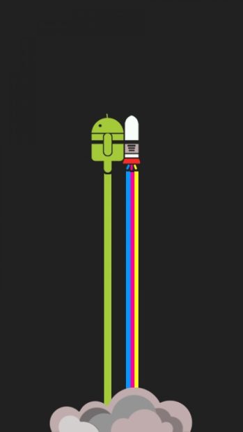 Rocket android wallpaper for mobile phone 1080x1920.