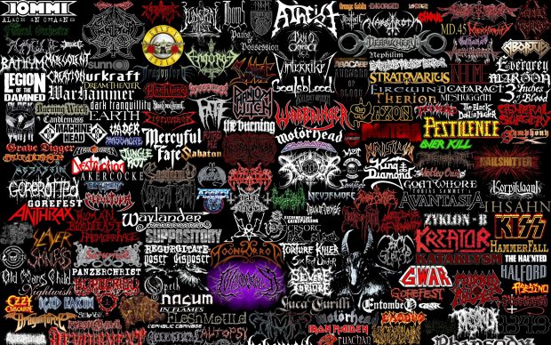 Slayer Band Desktop Background.