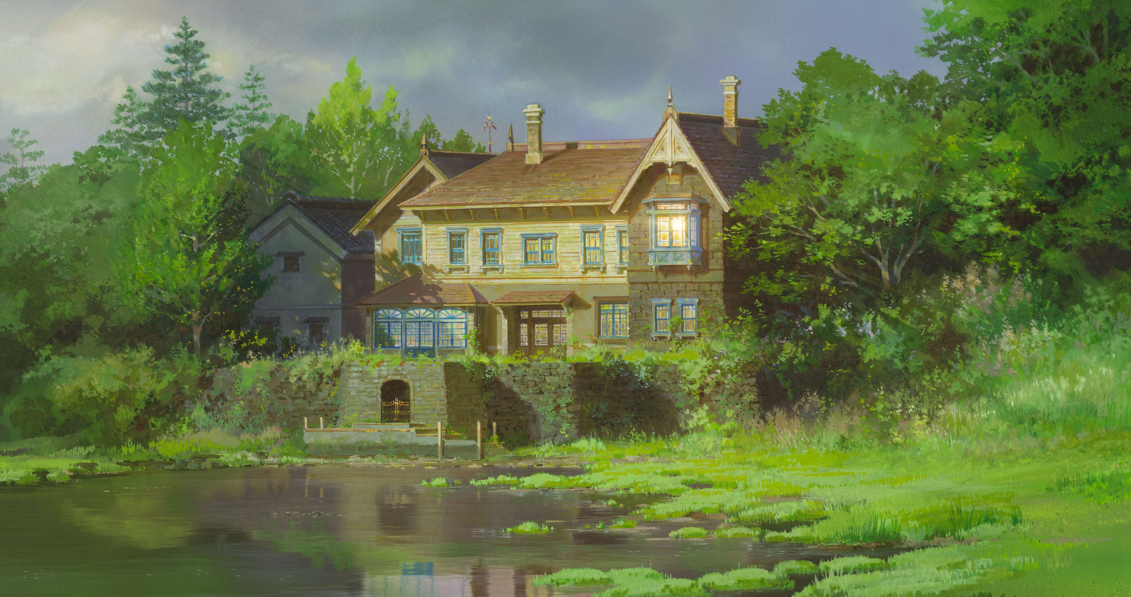 Free Studio Ghibli HD Backgrounds  PixelsTalk.Net