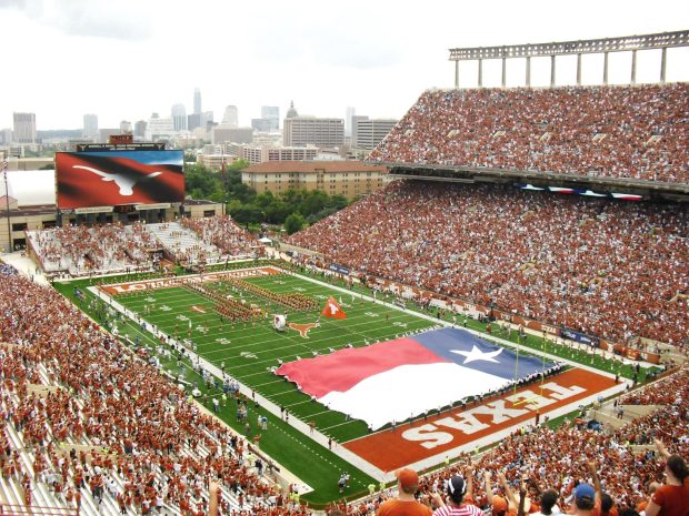 Texas Longhorns Football Image.