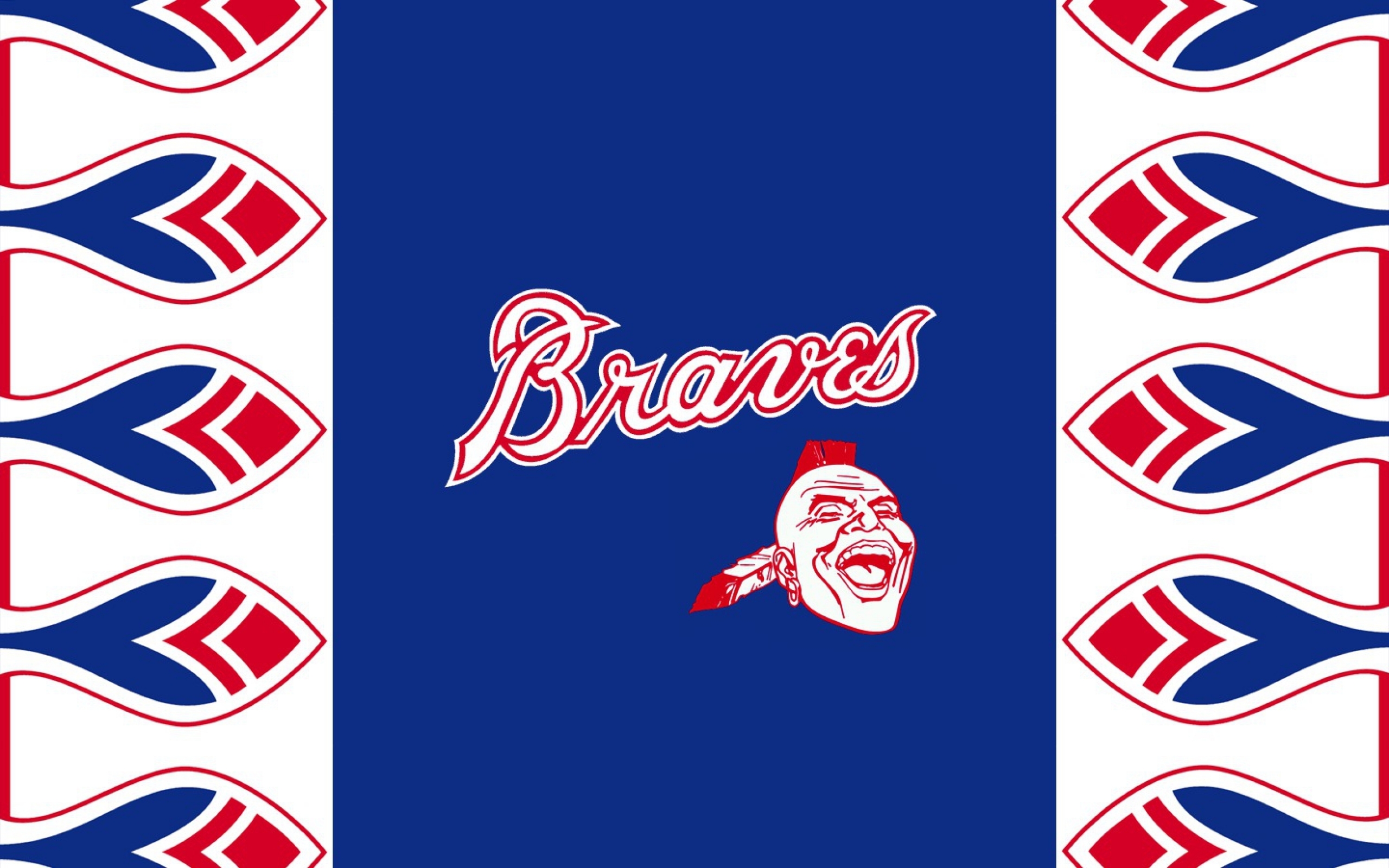 Wallpaper wallpaper sport logo baseball glitter checkered MLB  Atlanta Braves images for desktop section спорт  download