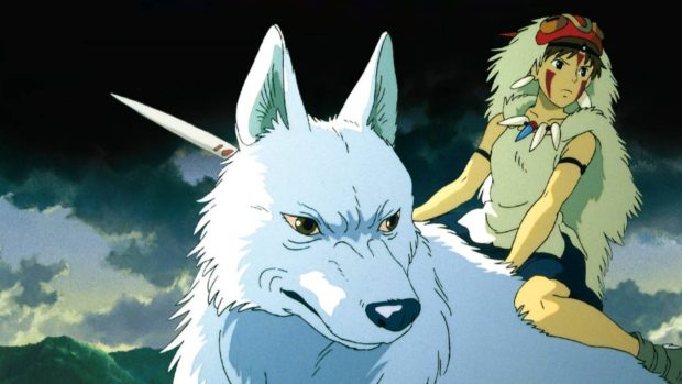 Wallpapers studio ghibli princess mononoke.