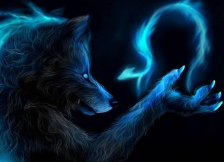Werewolf HD Background.
