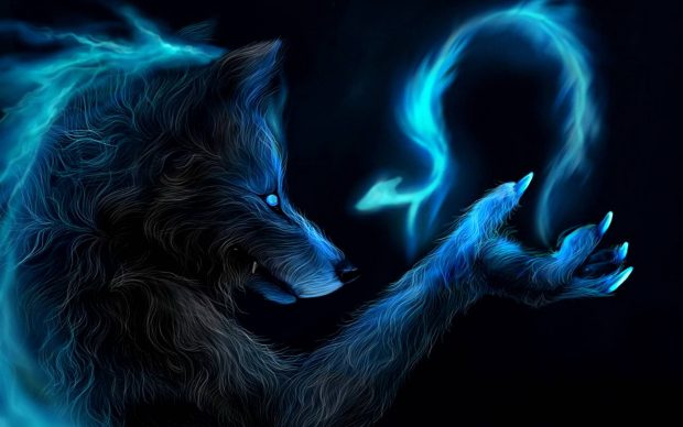 Werewolf HD Background.