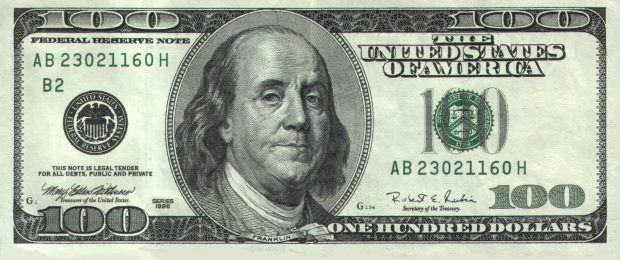 100 Dollar Bill Desktop Wallpaper.