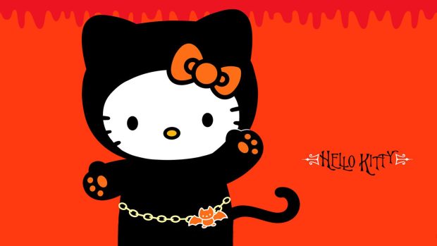 1920x1080 Hello Kitty Halloween Wallpaper.