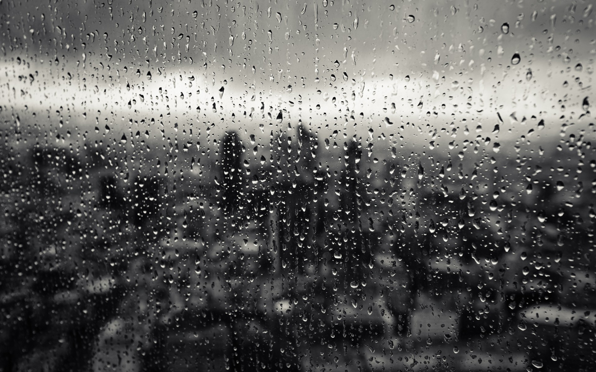 Rain Window Wallpapers HD 