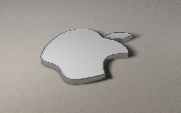 3D Apple Background by Raynil.