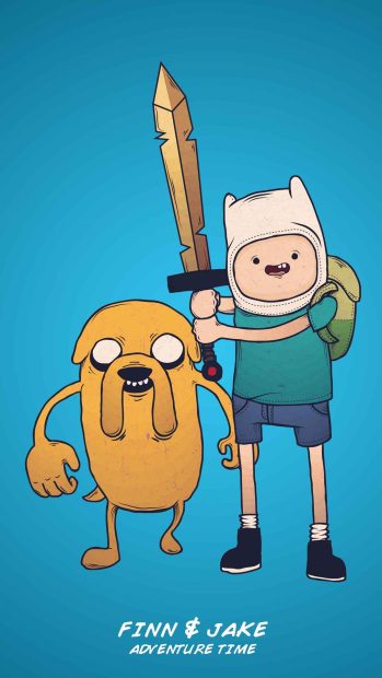 Adventure Time HD Iphone Background.
