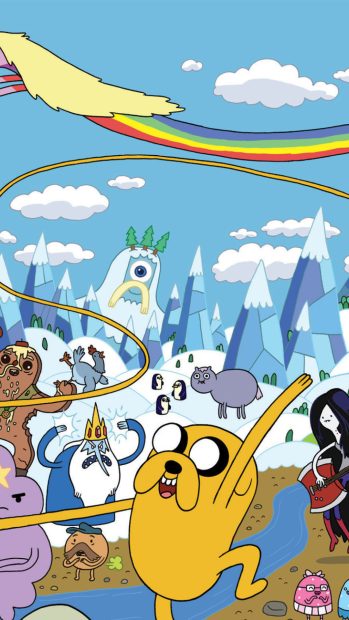 Adventure Time Iphone Wallpaper HD.