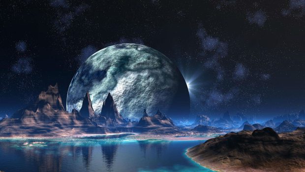 Alien Planet Wallpaper 2560x1440.