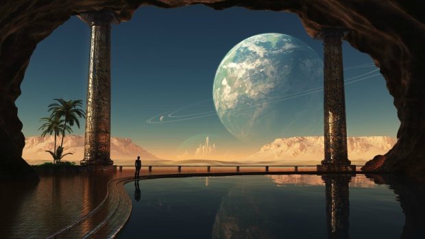 Alien Planet Wallpaper HD.