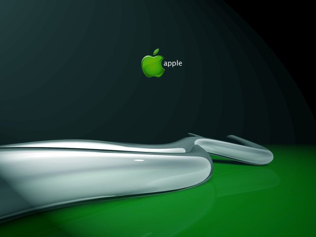 Animated Apple 3D Wallpaper.