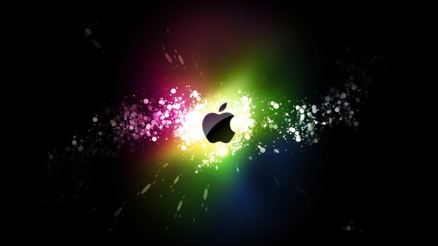 Apple 3D Background Widescreen.