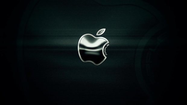 Apple 3D Logo Background HD.