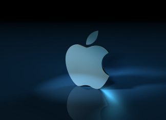 Apple 3D Logo Wallpaper.