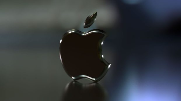 Apple 3D Wallpaper.