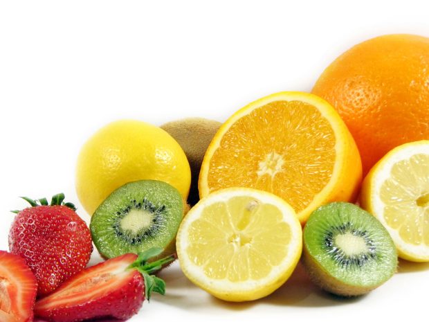 Assorted Fresh Fruits Wallpaper.