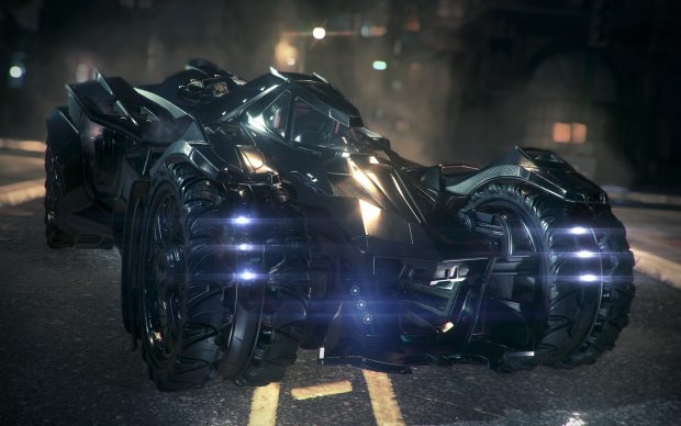 Bat car batman arkham knight photos.