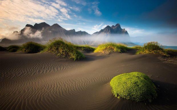 Beautiful Iceland Landscape Backgrounds.