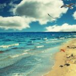 Beautiful Sea nature side wallpaper 1080P.