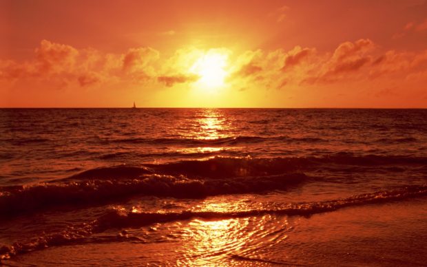 Beautiful Sunset Beaches Images.