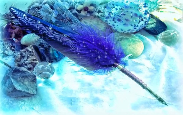 Beautiful feather photos desktop.