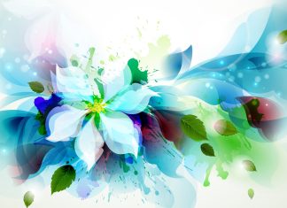 Beautiful Flower Art Wallpaper For PC.