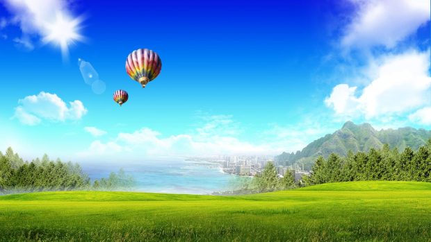 Best backgrounds to download hot air balloon hd 1920x1080.