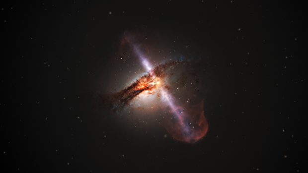 Black Hole Desktop Image.