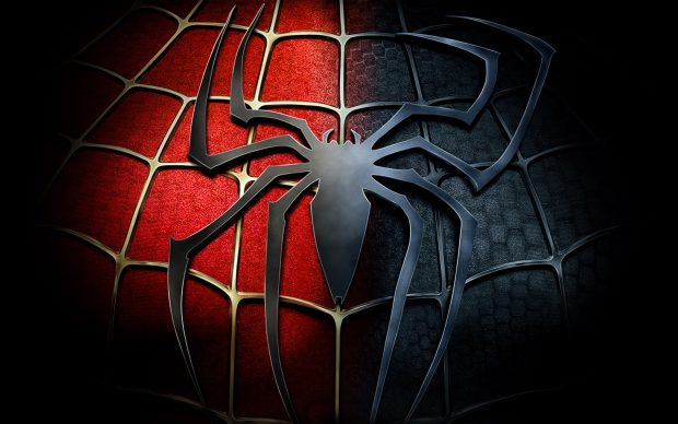 Black Spiderman Iphone HD Background.
