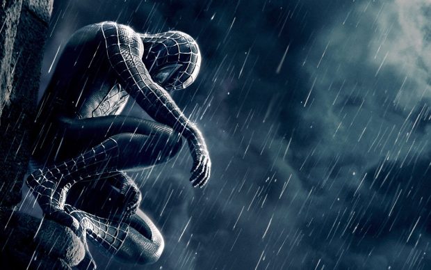 Black Spiderman Iphone HD Wallpaper.