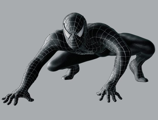 Black Spiderman Iphone Image HD.