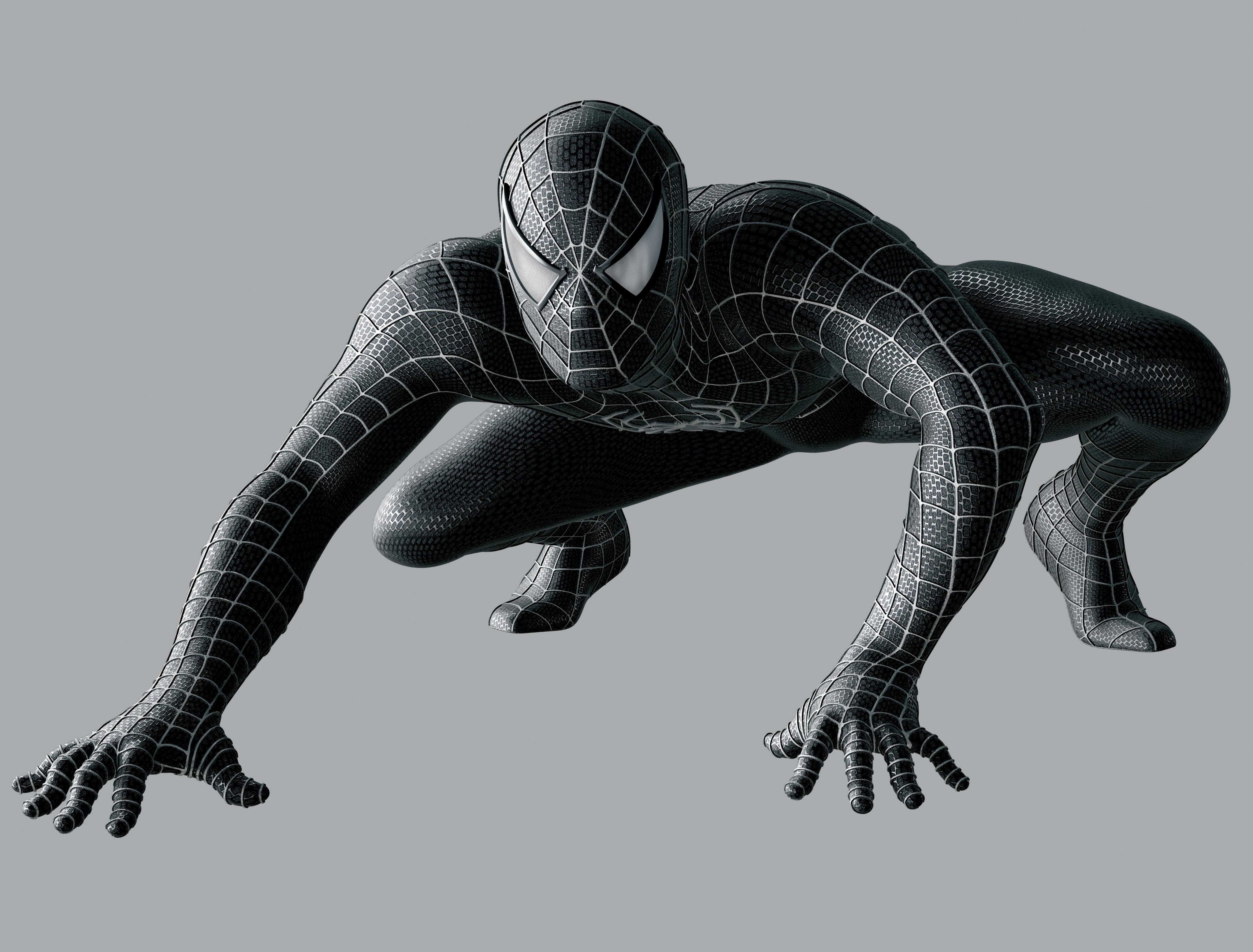 HD wallpaper 8K CGI Dark background SpiderMan Black 4K  Wallpaper  Flare