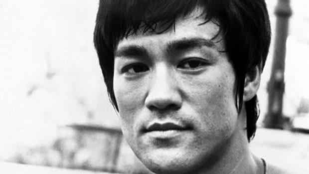 Bruce Lee monochrome 1920x1080 images.