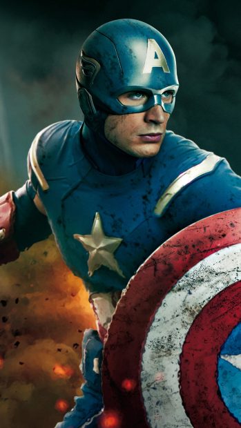 Captain America iPhone Images Free Download.