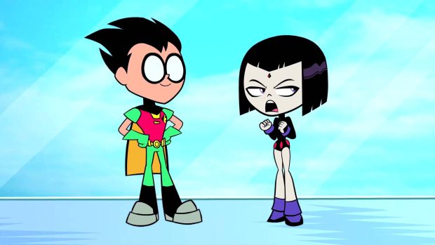 Cartoon Raven Teen Titans Image.