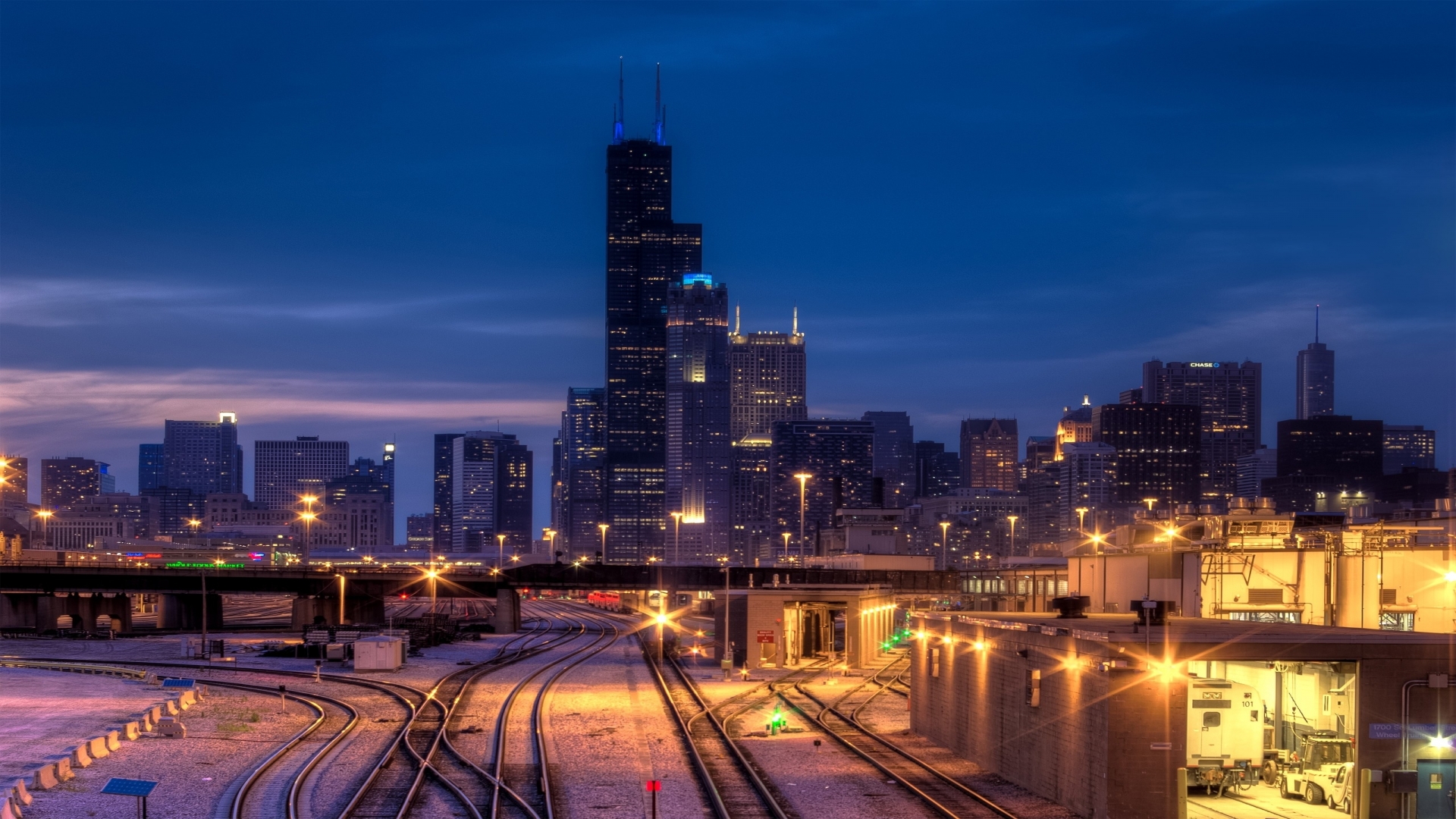 Man Made Chicago HD Wallpaper
