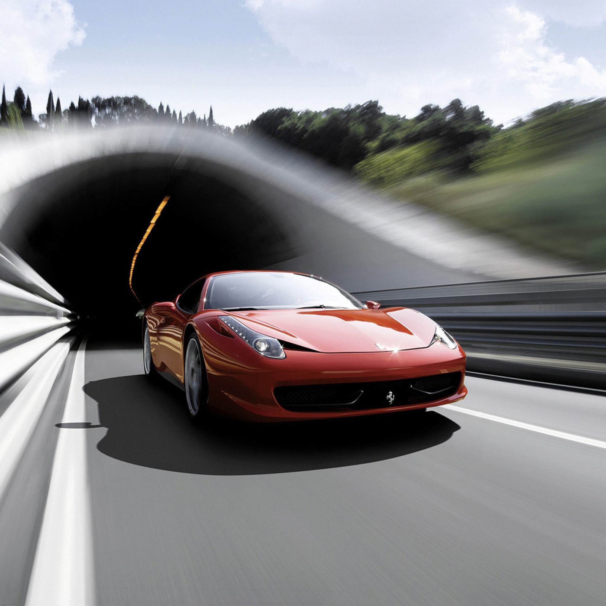 Abstract red speedy car  Sport car wallpaper