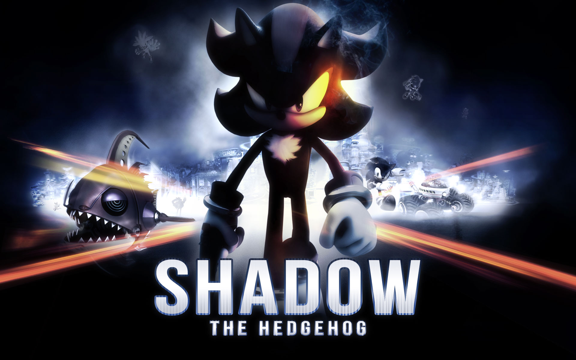 Download Shadow The Hedgehog Fanart Wallpaper