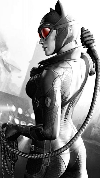 Dark Catwoman Iphone Wallpaper.